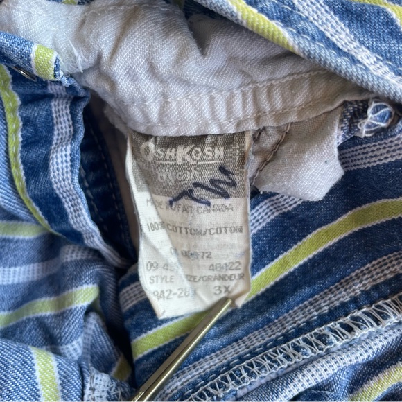 Vintage Oshkosh striped overalls - Picture 6 of 6